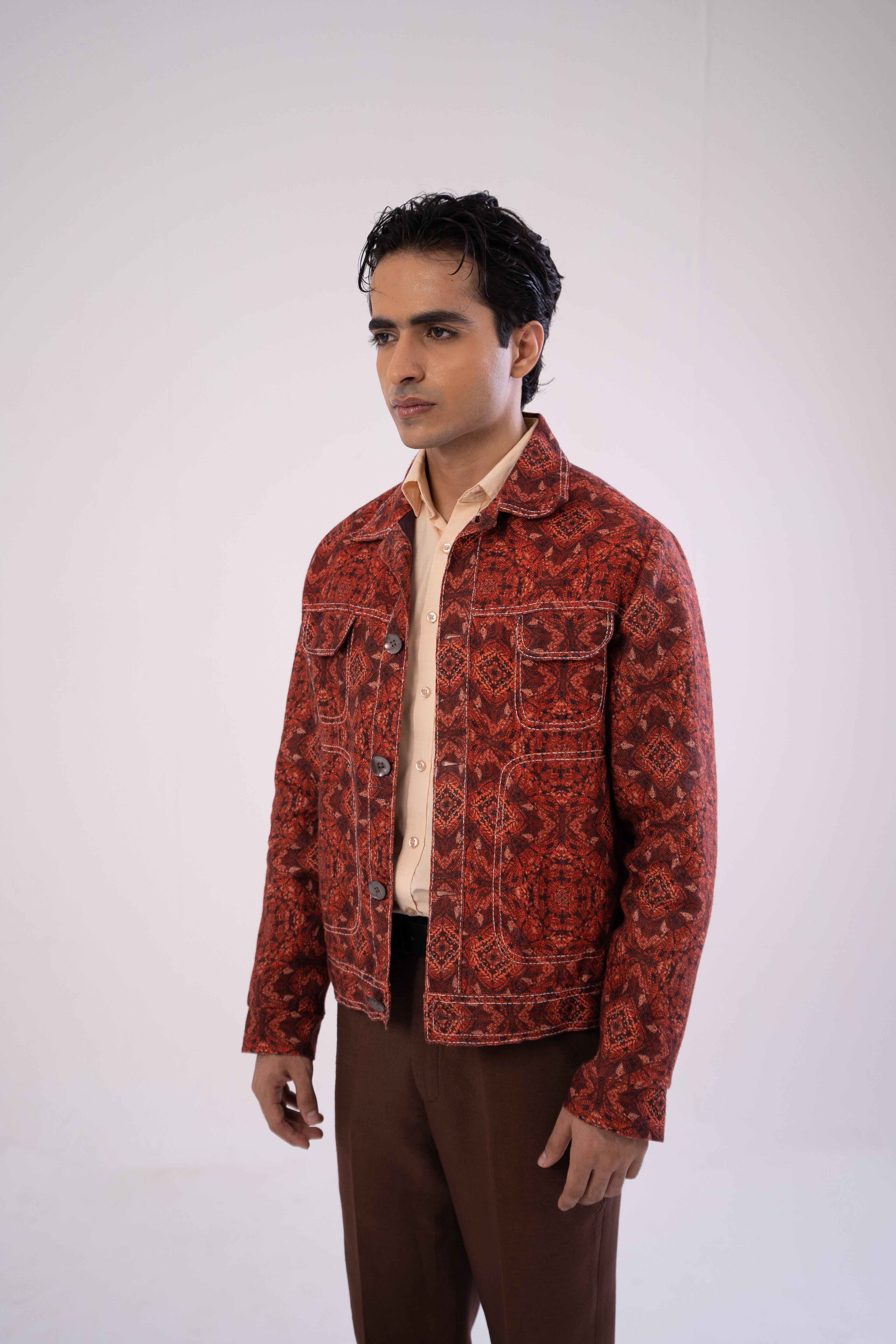 Printed Shacket
