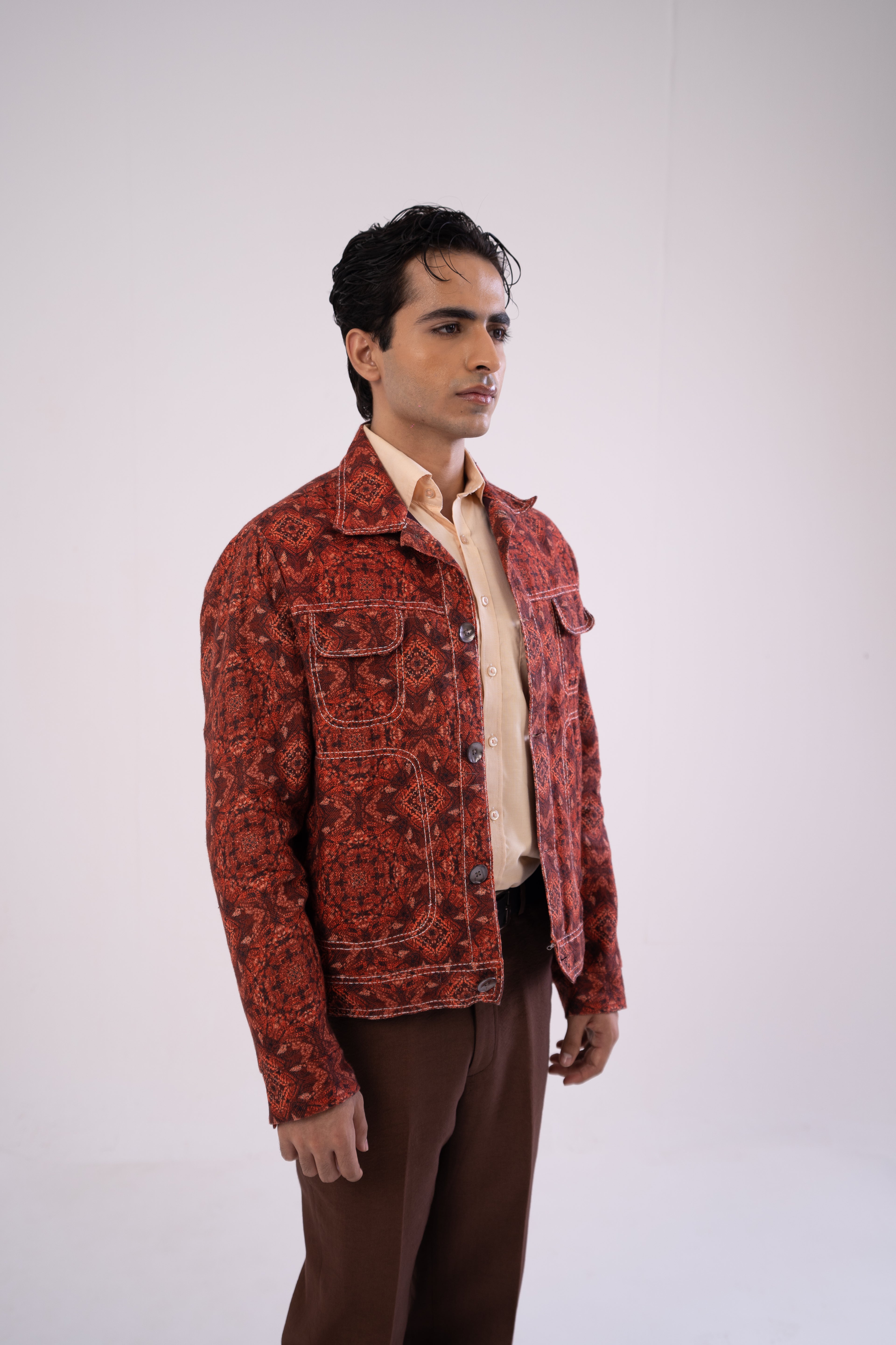 Printed Shacket
