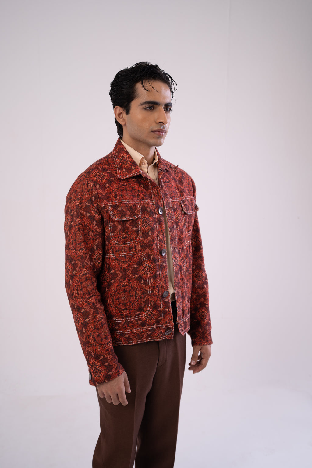 Printed Shacket