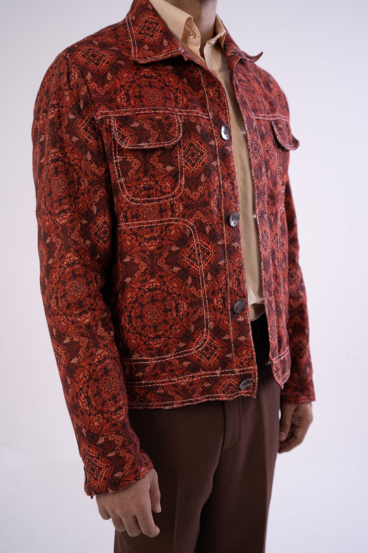 Printed Shacket