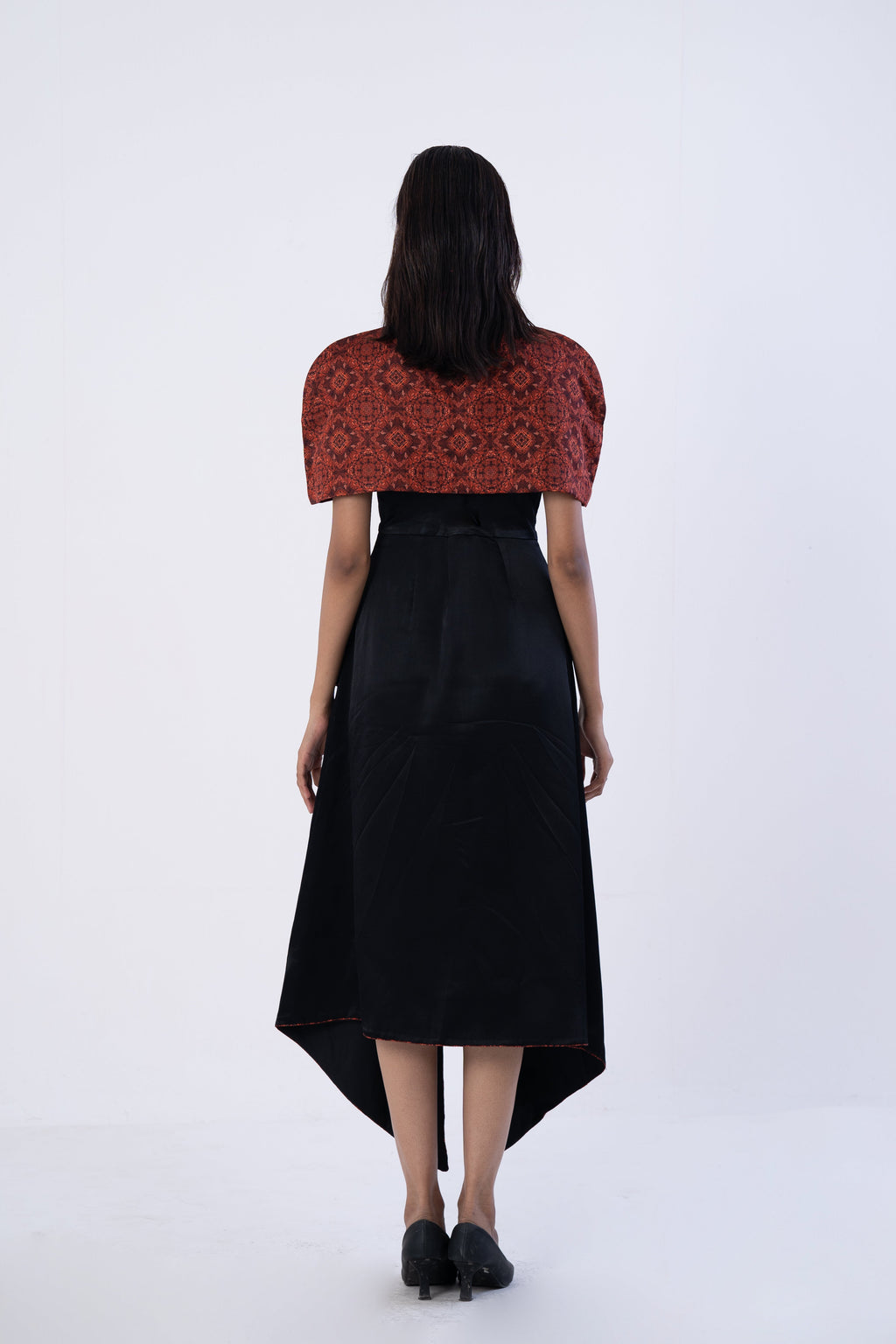 Tailored Dress and Cape Set