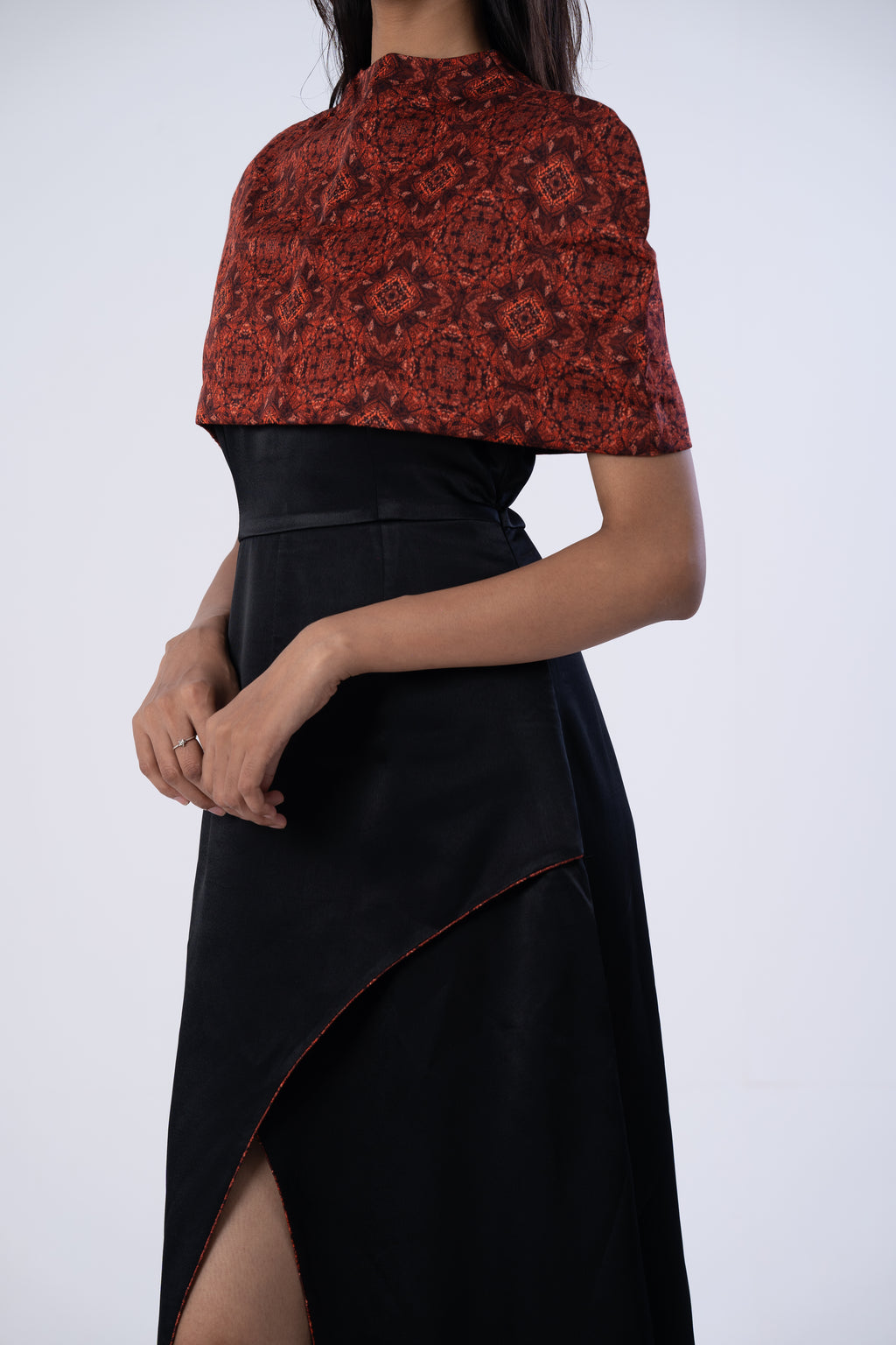 Tailored Dress and Cape Set