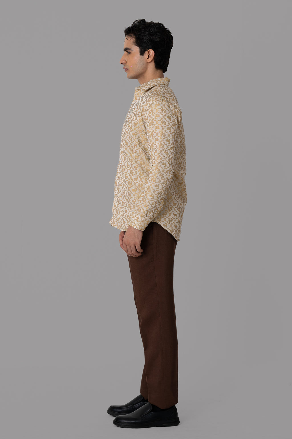 Silk Brocade Shirt