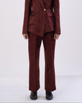 Mahogany Pintuck Pants