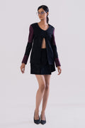 Double-Breasted Skirt Suit