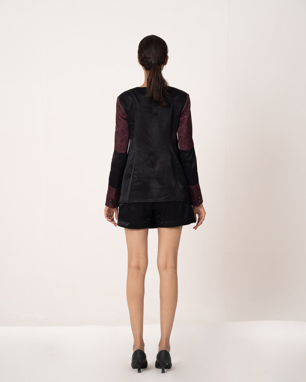 Double-Breasted Skirt Suit