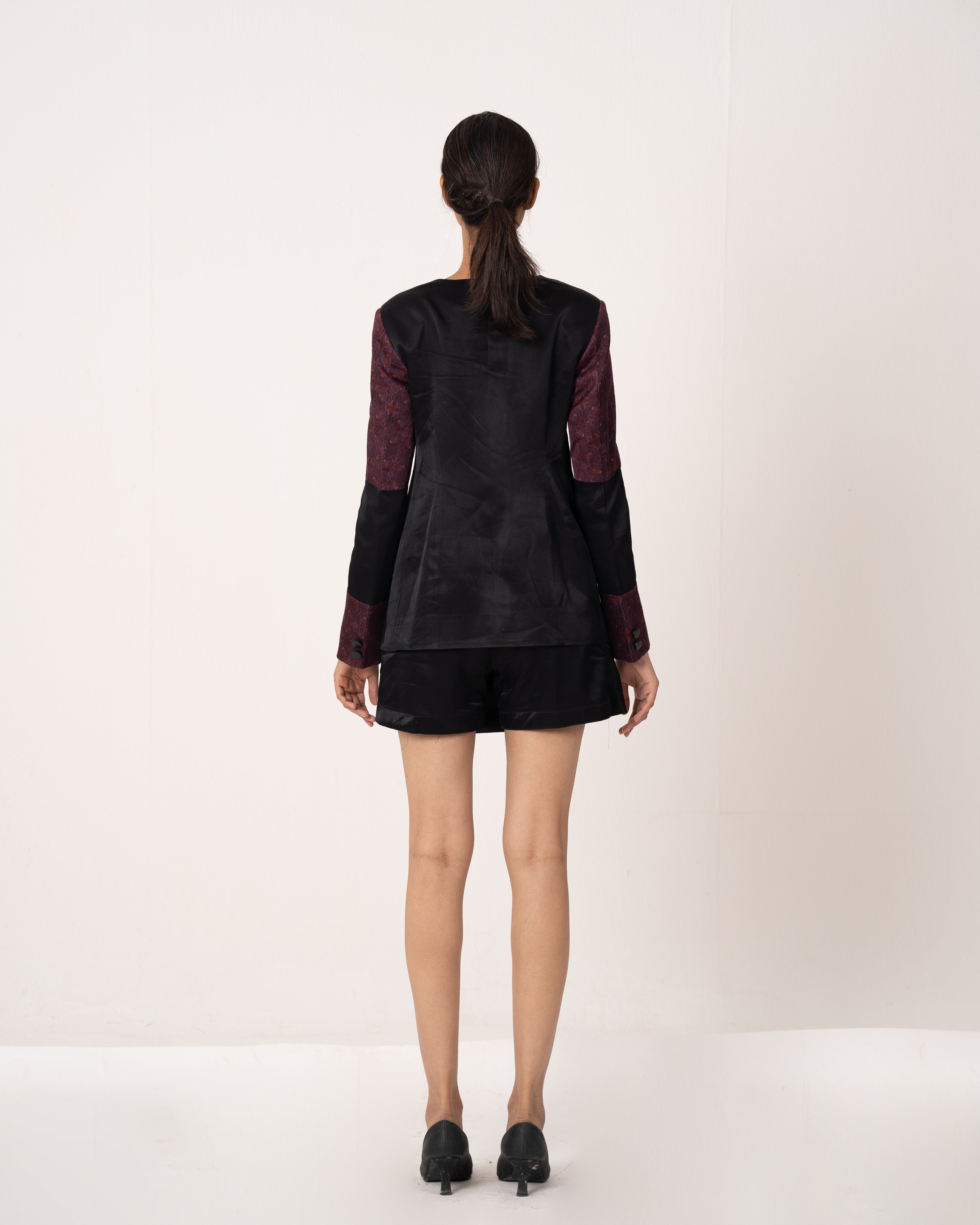 Double-Breasted Skirt Suit