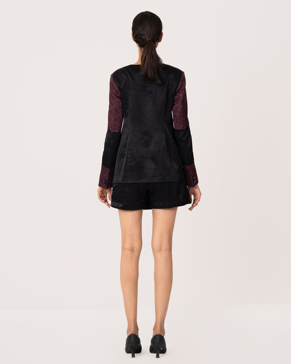Double-Breasted Skirt Suit