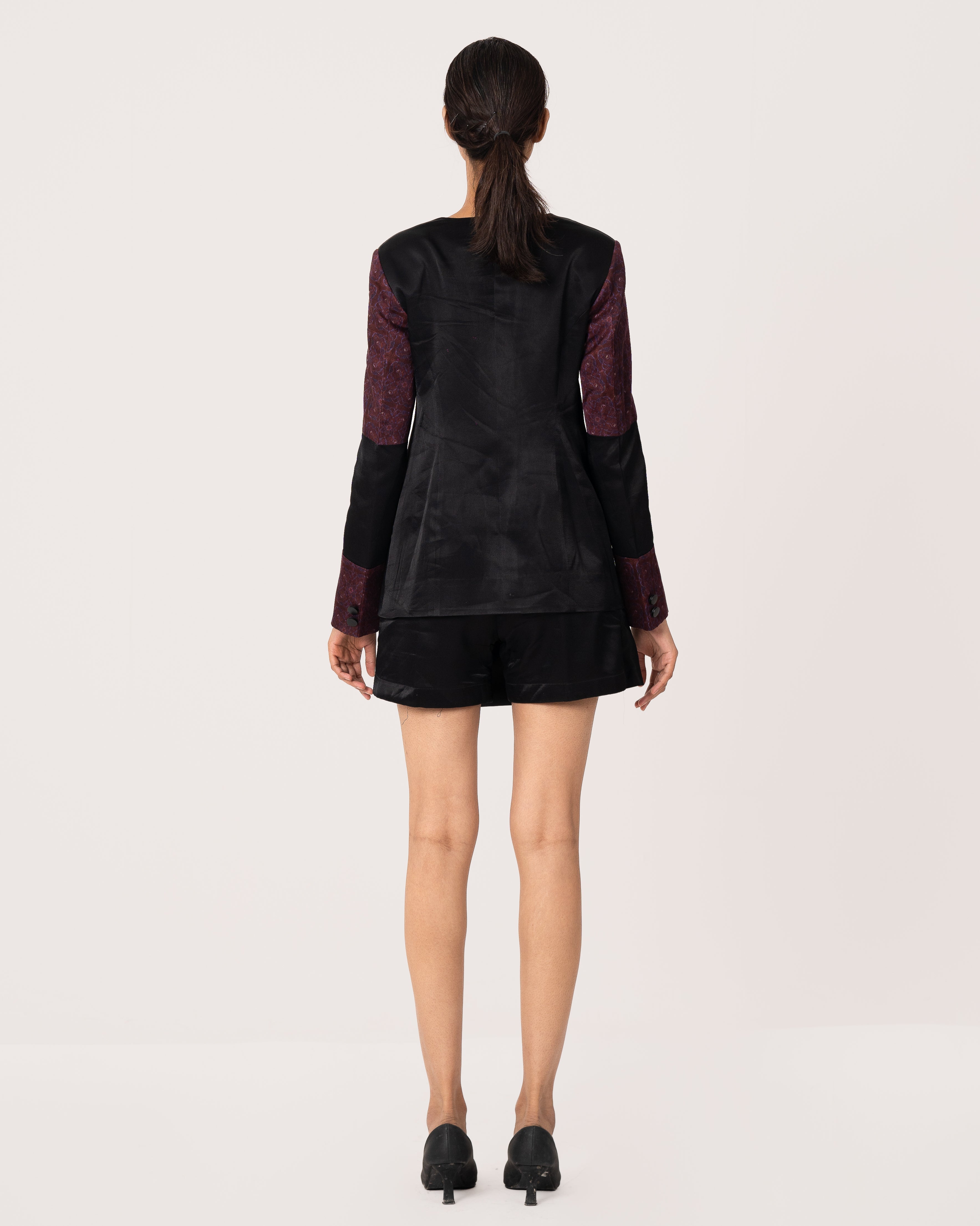 Double-Breasted Skirt Suit