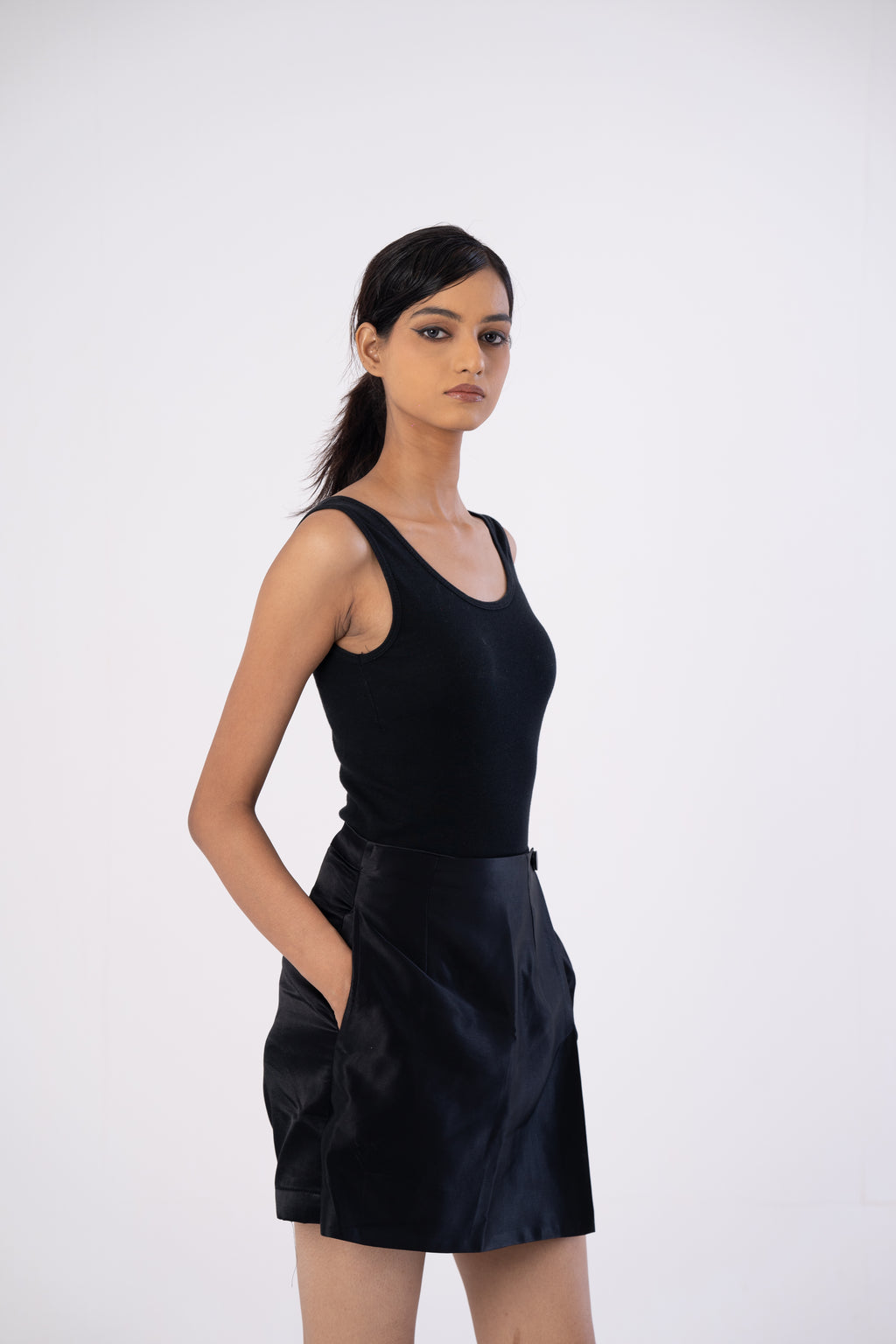 Onyx Tailored Skorts
