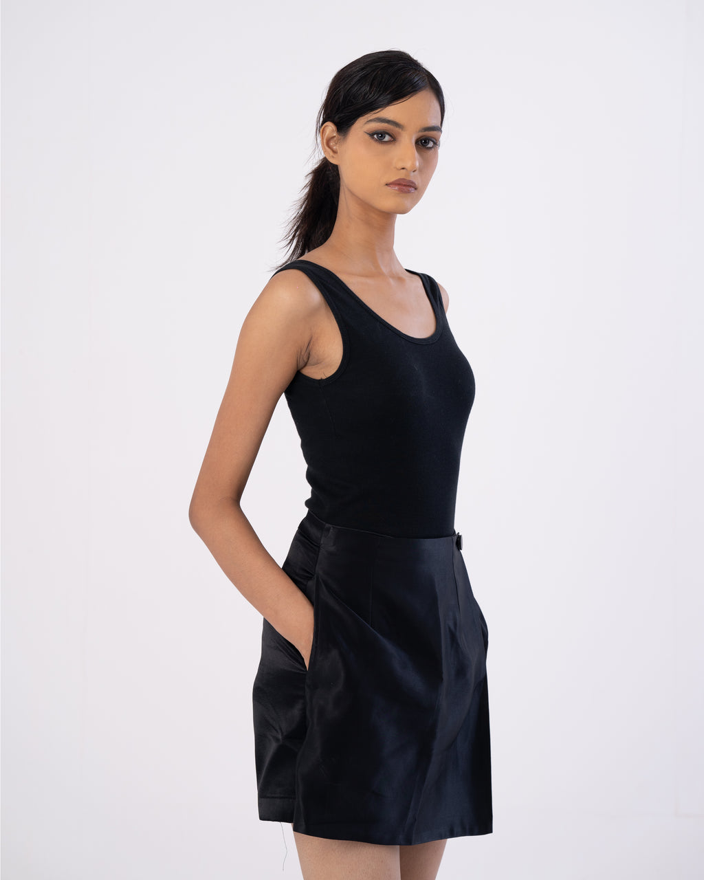 Onyx Tailored Skorts