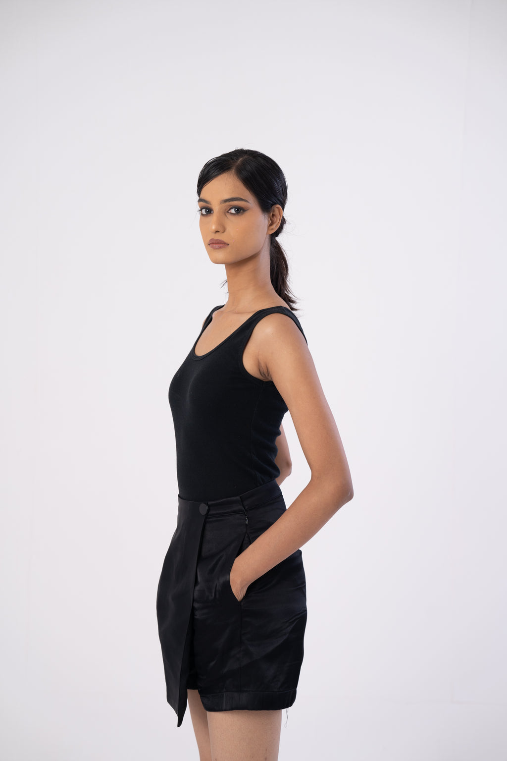 Onyx Tailored Skorts