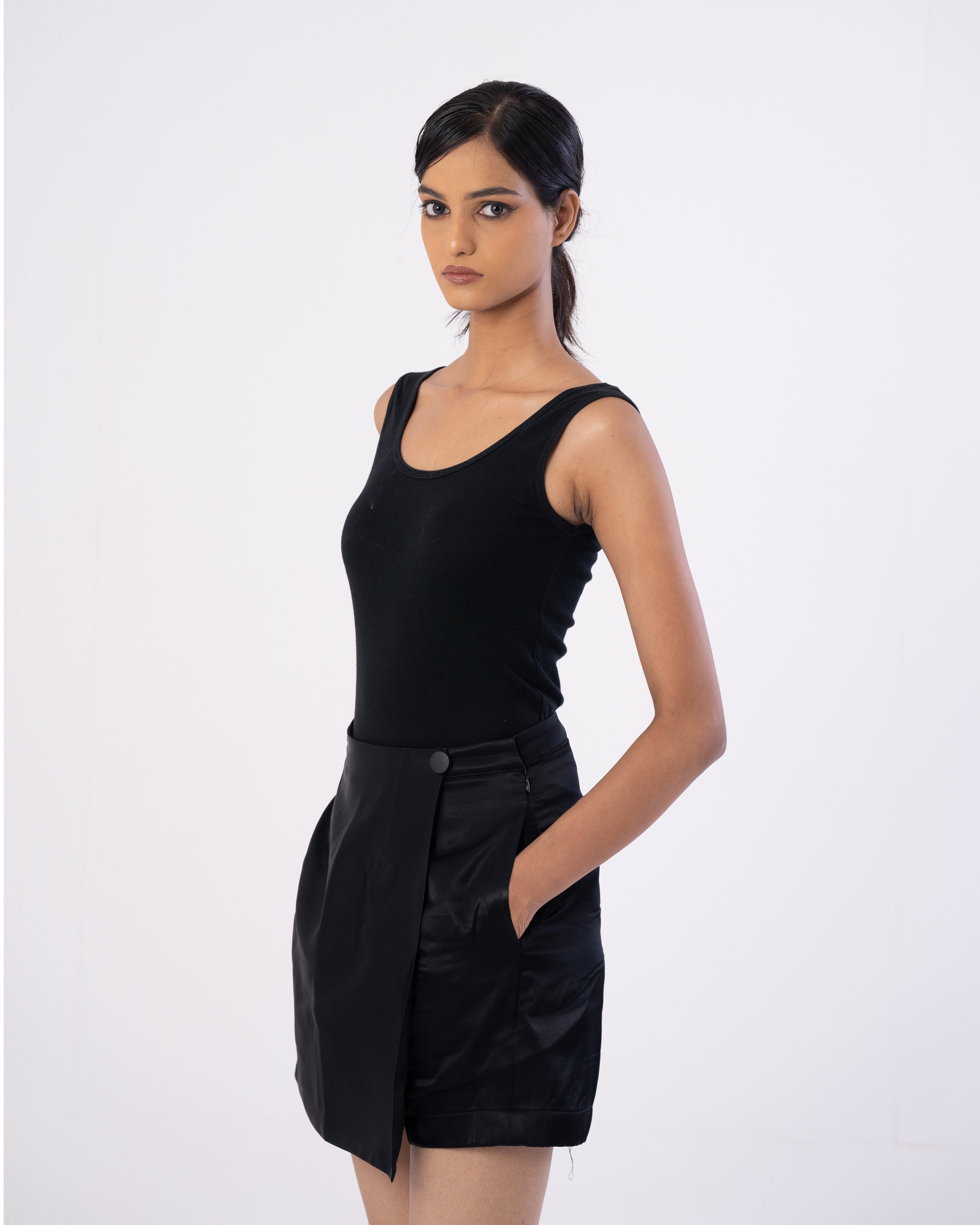 Onyx Tailored Skorts