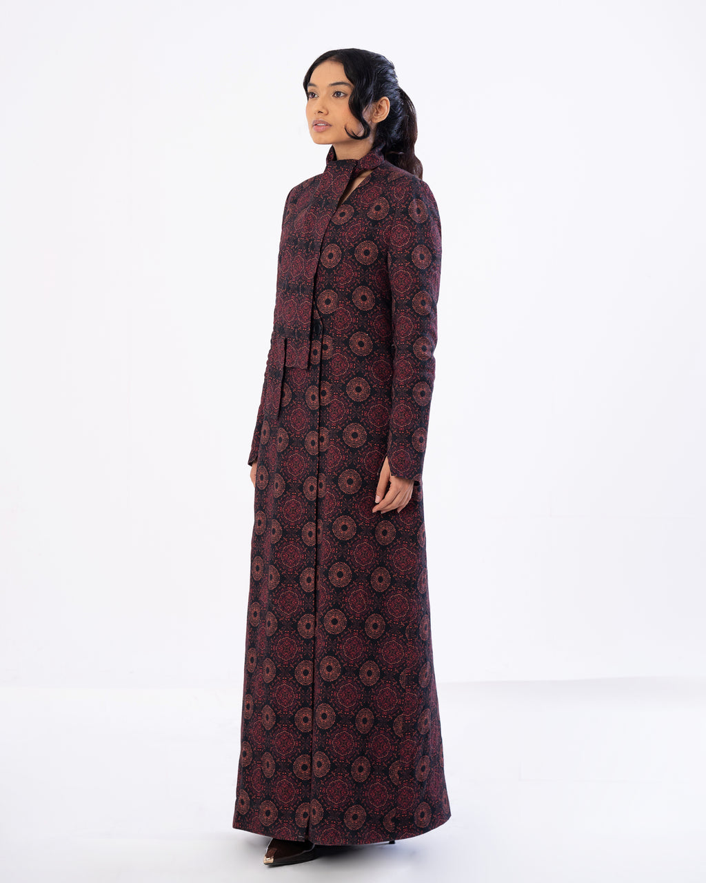 Mystic Comet Tailored Trench Dress