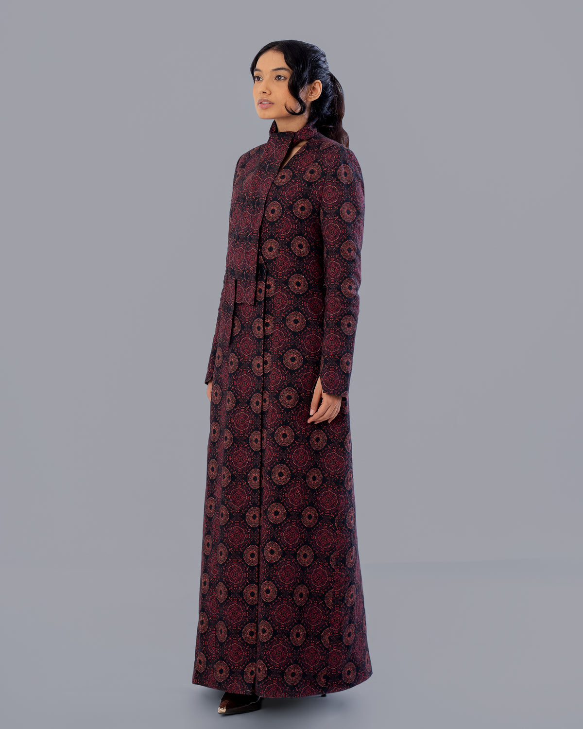 Mystic Comet Tailored Trench Dress