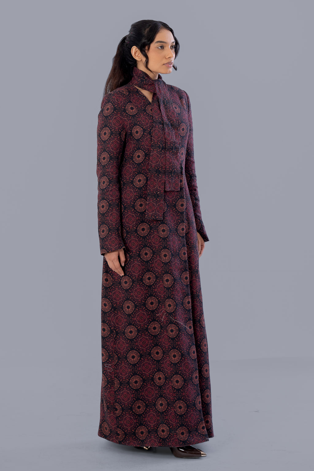 Mystic Comet Tailored Trench Dress
