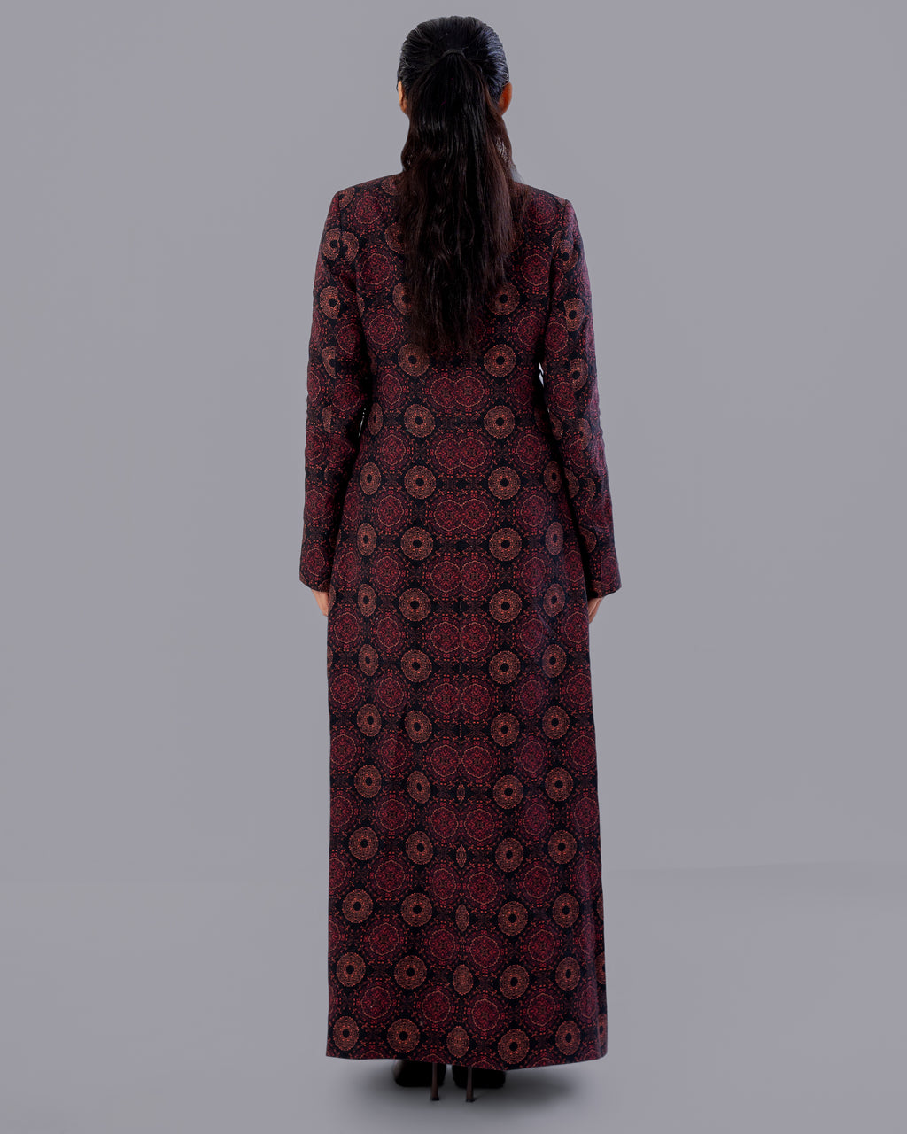 Mystic Comet Tailored Trench Dress