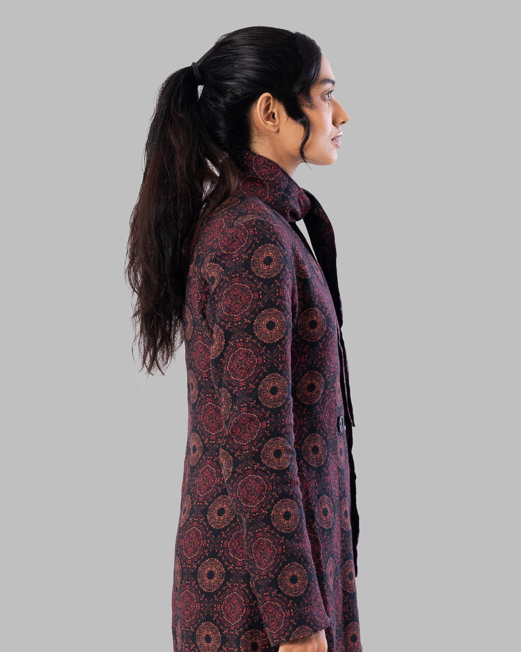 Mystic Comet Tailored Trench Dress