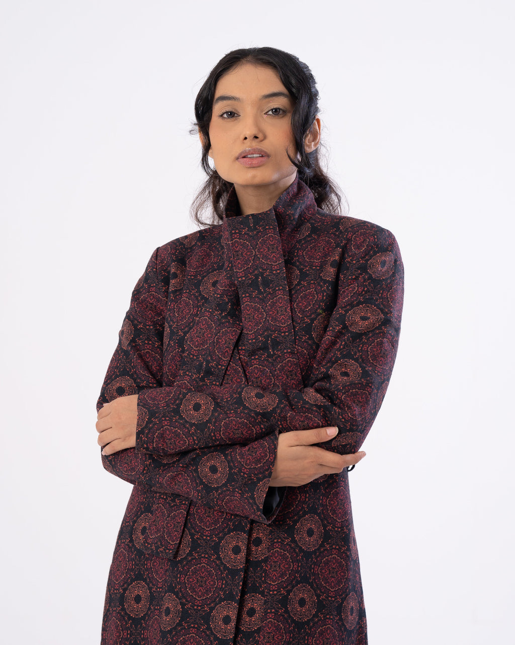 Mystic Comet Tailored Trench Dress