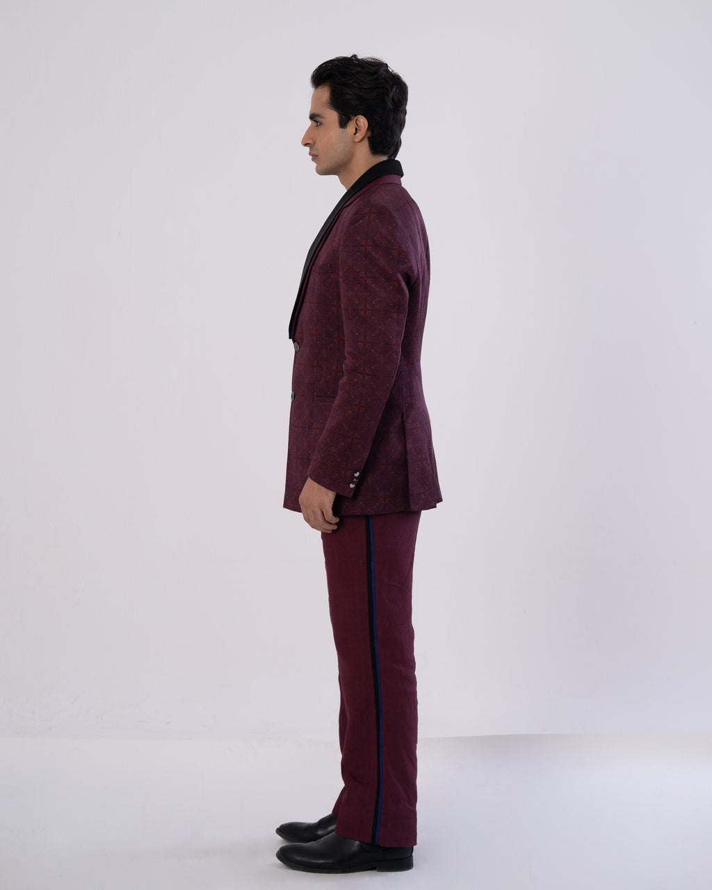 Convertible Wine Suit Set