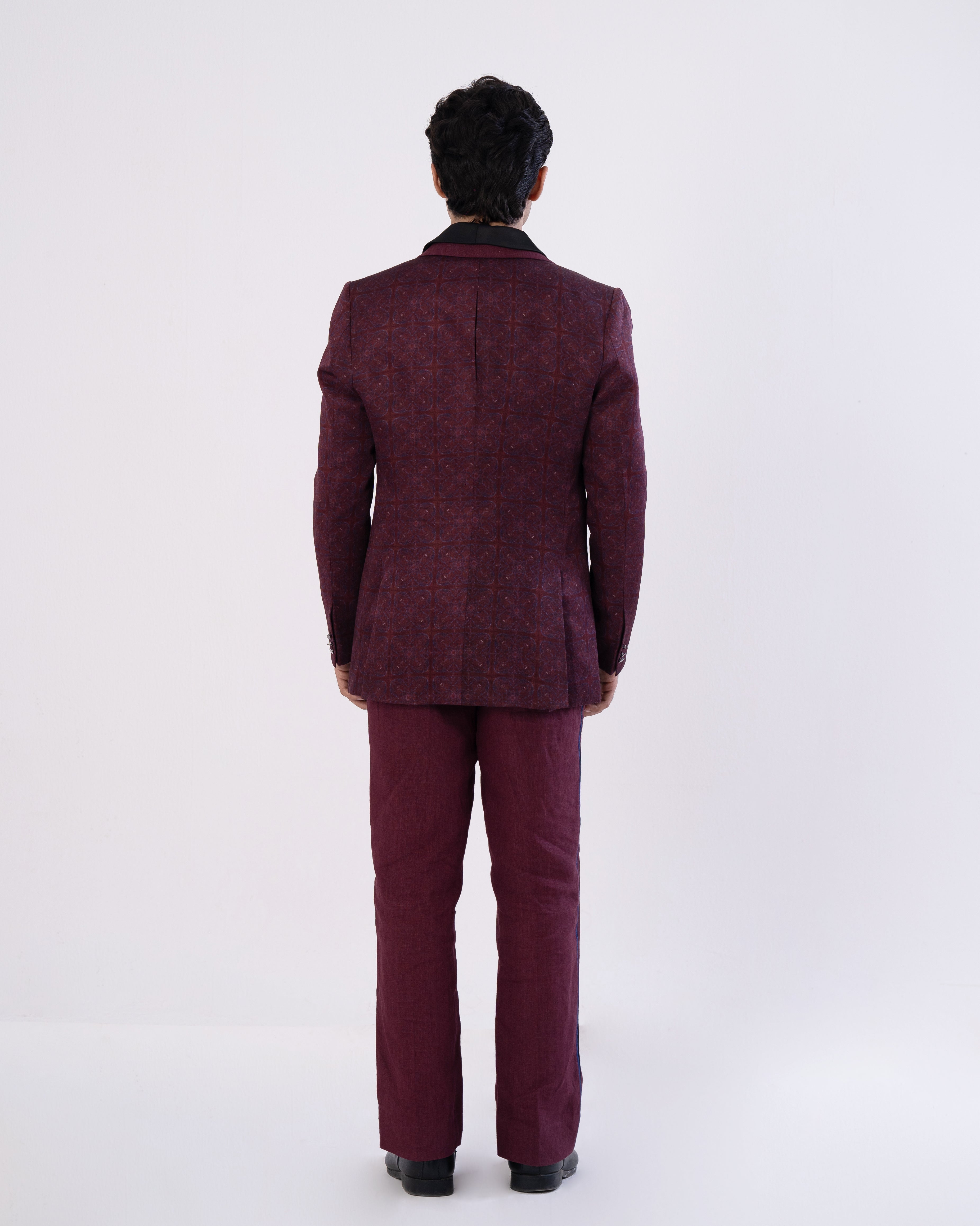 Convertible Wine Suit Set