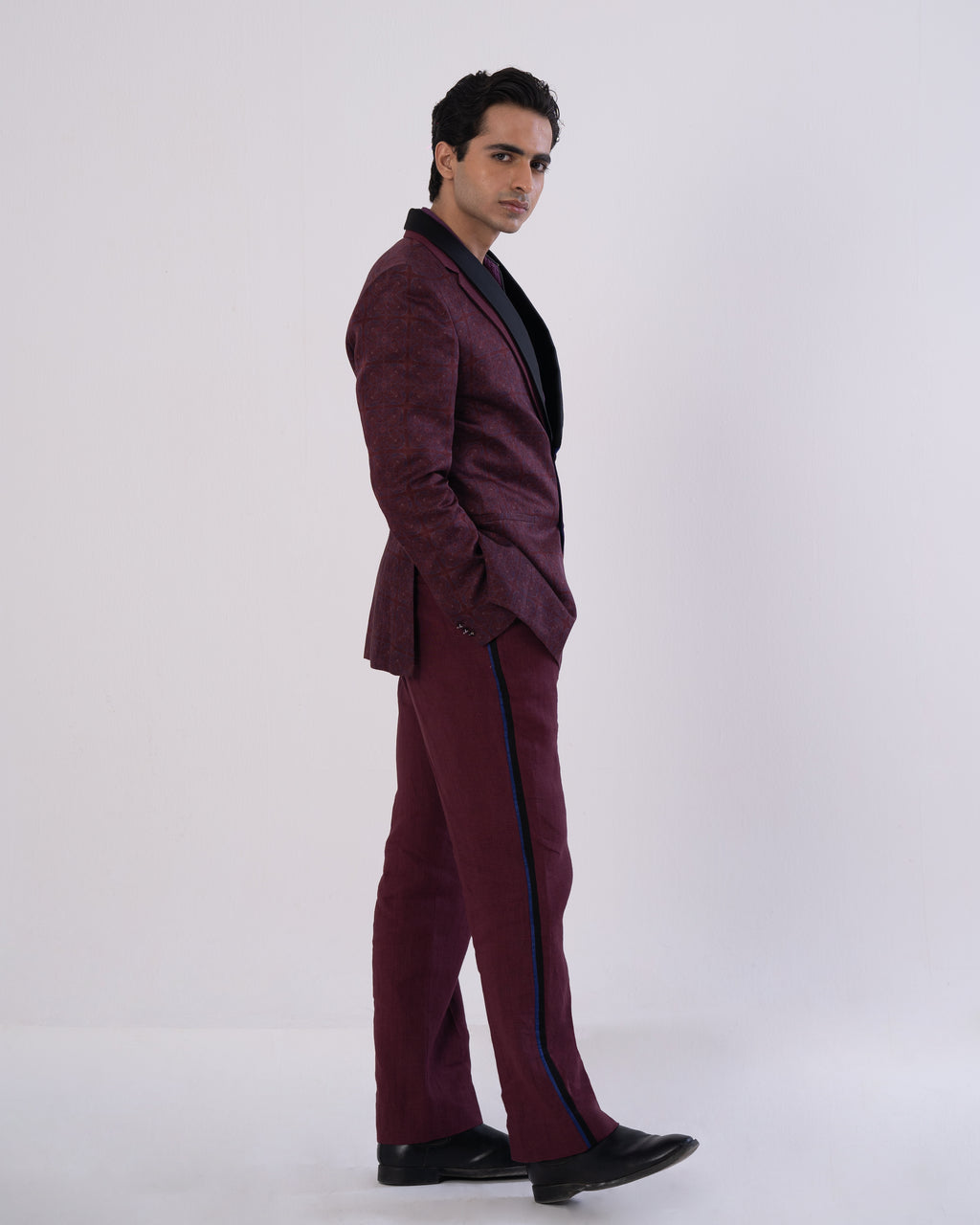 Convertible Wine Suit Set