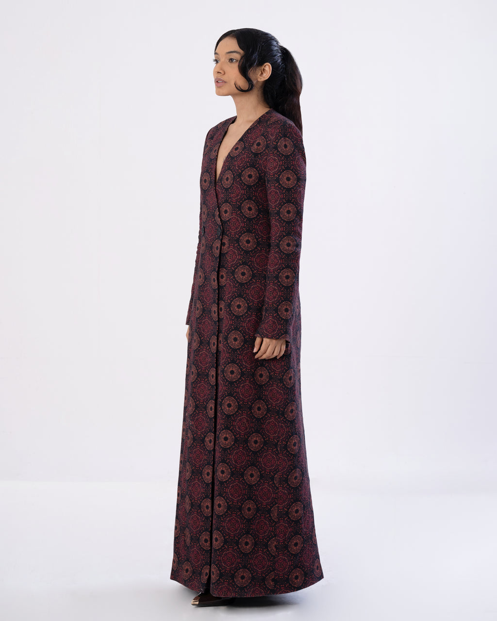 Mystic Comet Tailored Trench Dress